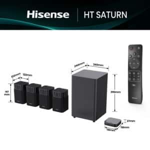 Hisense HT Saturn - Bezdrôtový zvukový systém