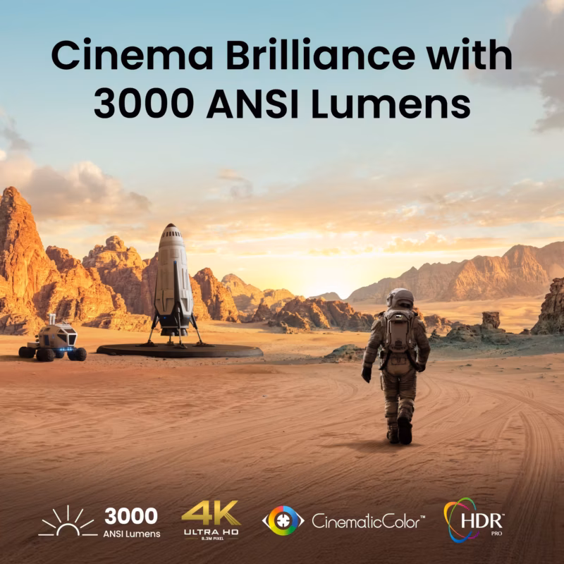 BenQ TK705STi 4K HDR krátkodosahový projektor