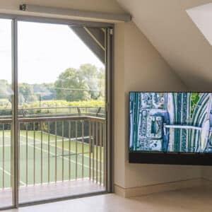 Futre Automation Doppelarmige gelenkige High-End TV-Wandhalterung