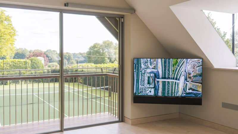 Futre Automation Doppelarmige gelenkige High-End TV-Wandhalterung