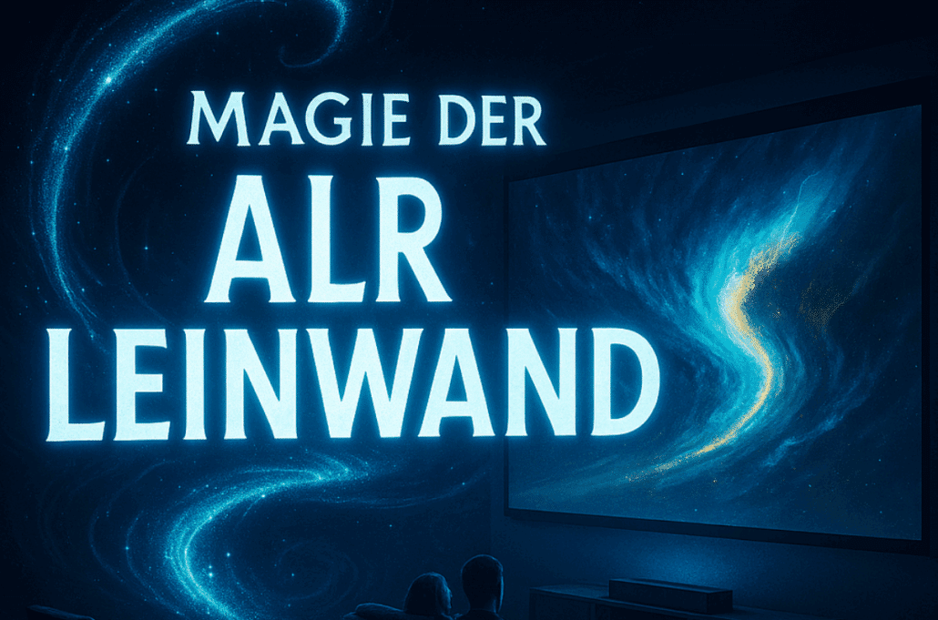 Die Magie der ALR Leinwand: Großes Bildvergnügen auch bei Tageslicht