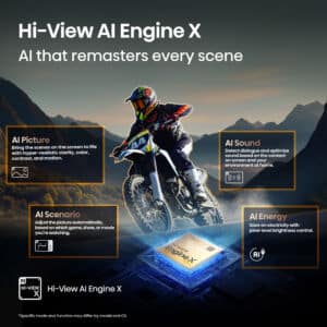 Hisense 136MX 136-palcová MicroLED stena