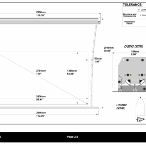 InVideo CAD Zeichnung & Individuelle Leinwandplanung