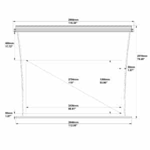 InVideo CAD Zeichnung & Individuelle Leinwandplanung