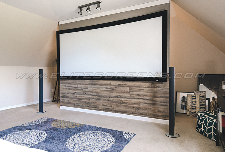 Elite Screens Lunette Curved