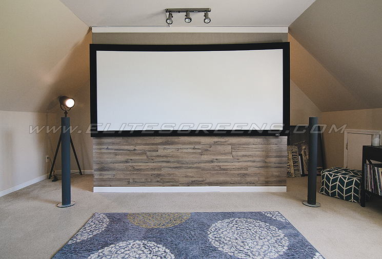Elite Screens Lunette Curved