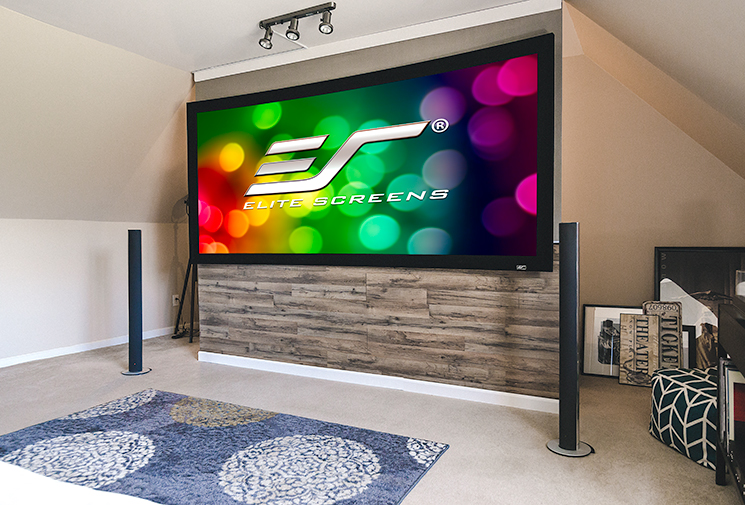 Elite Screens Lunette Curved