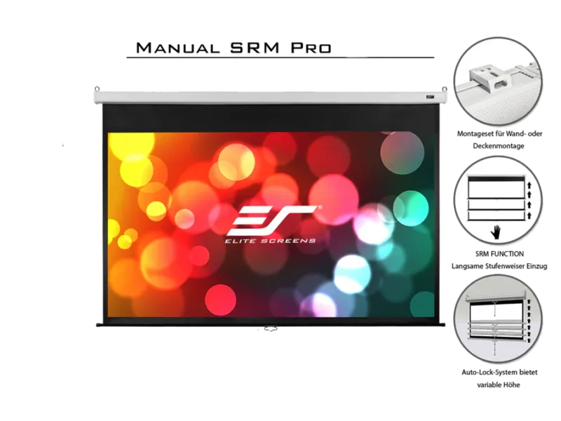 Elite Screens Manual SRM PRO