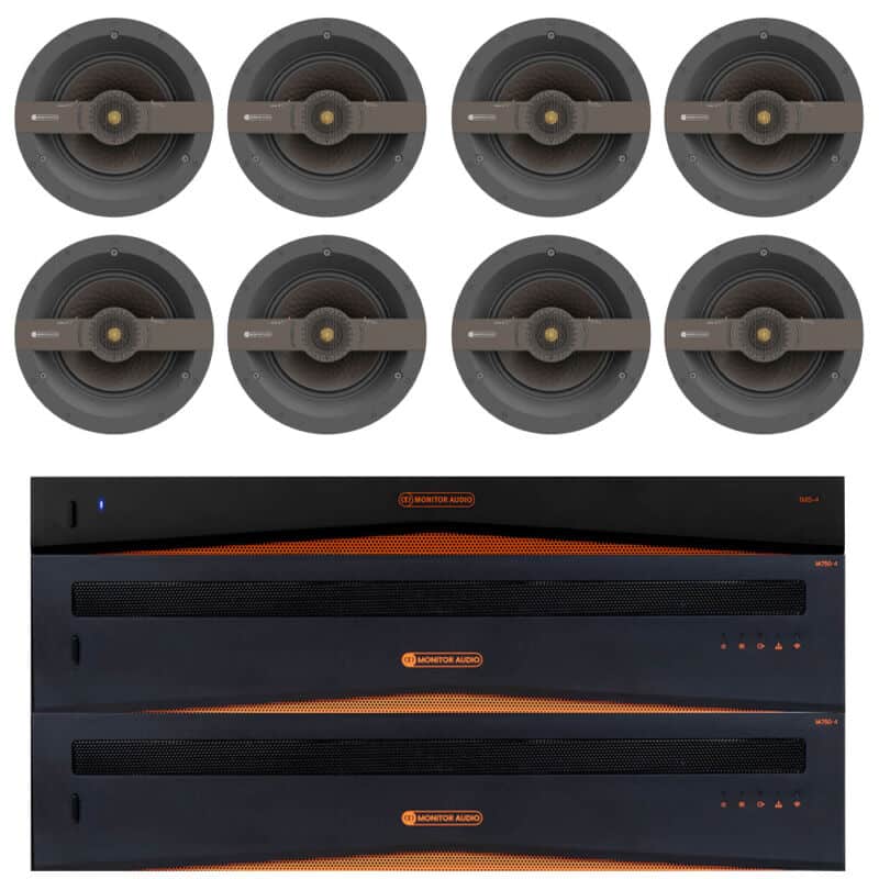 Monitor Audio 4-zónový BluOS prémiový balík pre Multi-Room