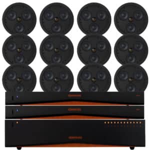 Monitor Audio 6-zónový BluOS Slimline Multi-Room balík