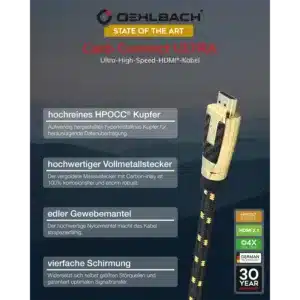 Oehlbach Carb Connect Ultra HDMI High End 8K