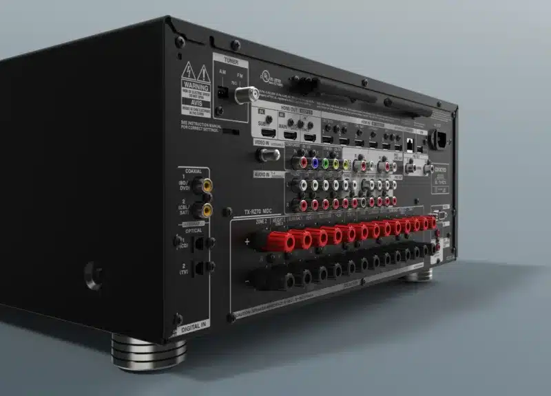 Onkyo TX-RZ70 Backside A/V Receiver