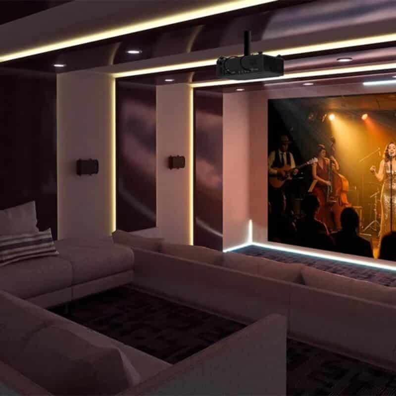 Optoma UHZ78LV – Trojitý RGB laserový výkon