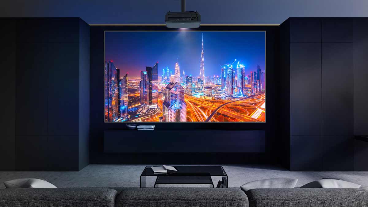 Perfekte Leinwand für den Optoma UHZ68LV