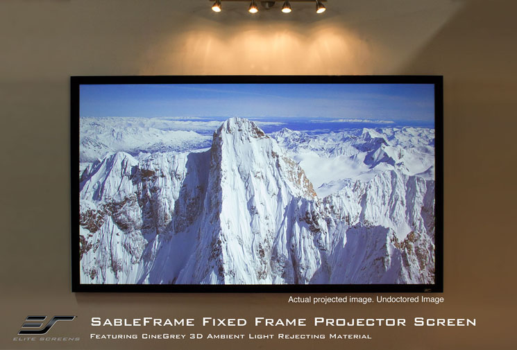 Elite Screens Sable Frame CineWhite