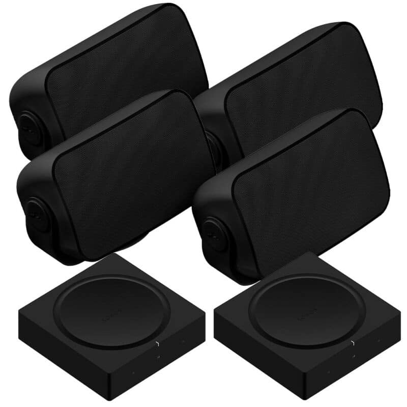 Sonos 2 zóny vonku