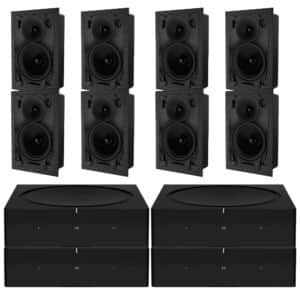 Sonos 4 zónový multi-room set na zabudovanie so Sonance