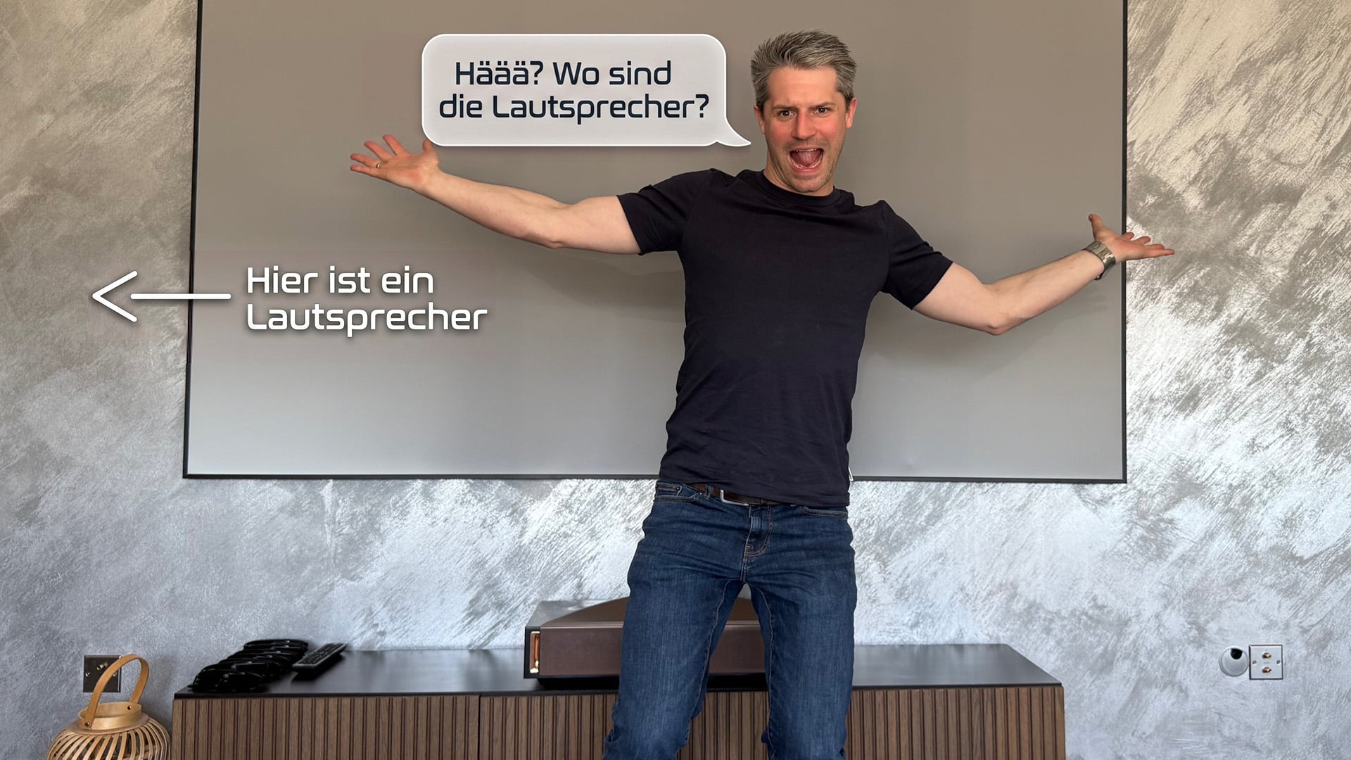 Wo ist der Lautsprecher! 🤯 Sonance Invisible Video Vorstellung