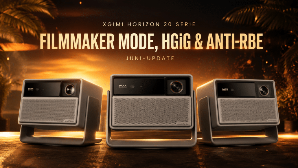 XGIMI Horizon 20 Séria – Filmmaker Mode, HGiG a Anti-RBE