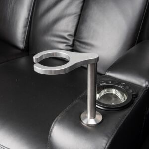 Eleganter Weinglashalter für Kinosessel