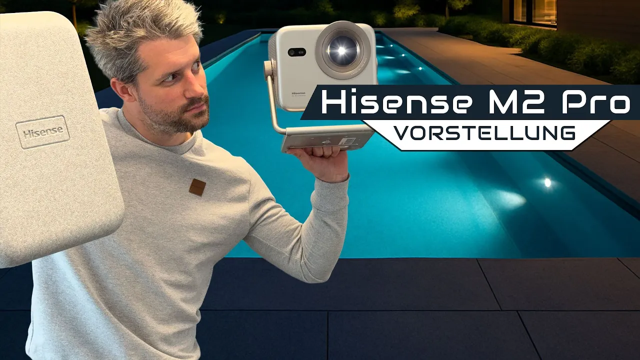 Prehrať video na YouTube: Hisense M2 Pro – nový prenosný RGB 4K laserový projektor, highlight s HDMI 2.1, Dolby Vision a mnohým ďalším.