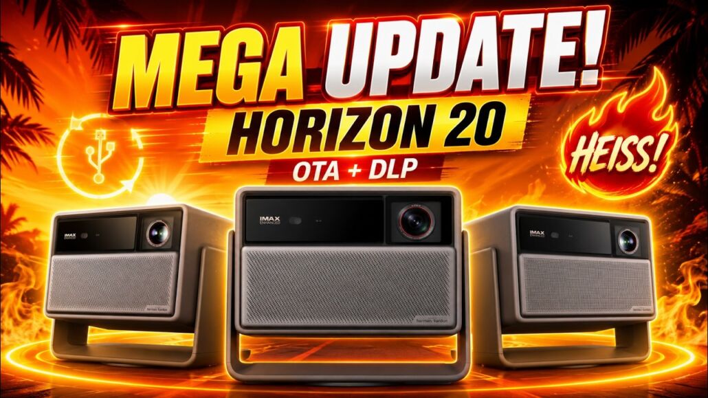 Úžasná aktualizácia pre sériu XGIMI Horizon 20: Filmmaker, HGiG, Anti-RBE a ďalšie funkcie!